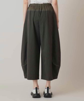 異素材コンビ配色パンツ／洗える | TRUNK HIROKO KOSHINO (Women