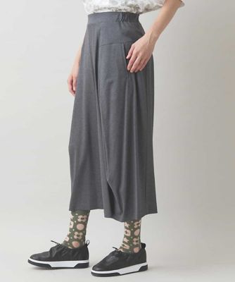 センタータックワイドパンツ／日本製／洗濯機で洗える