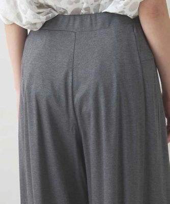 センタータックワイドパンツ／日本製／洗濯機で洗える