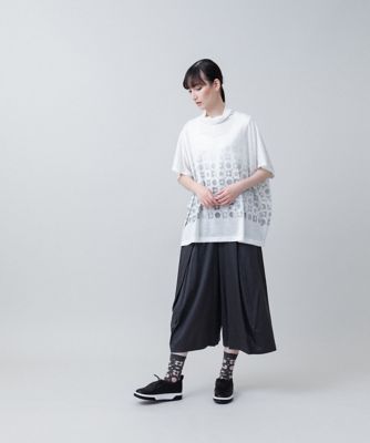 センタータックワイドパンツ／日本製／洗濯機で洗える