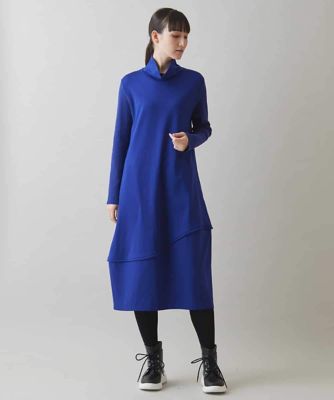 ＜TRUNK HIROKO KOSHINO (Women)＞ジャージーニットワンピース／日本製／洗える