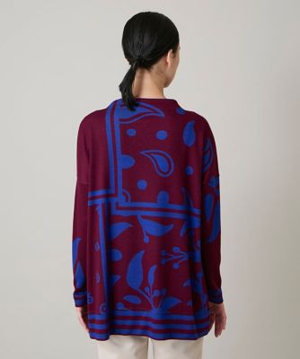 幾何ペイズリーボックスシルエットチュニック／日本製／洗える | TRUNK