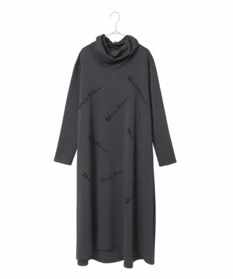 ハイネックジャージーワンピース ／日本製／洗える | TRUNK HIROKO