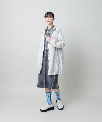 立体ストレッチデニムワンピース ／日本製／洗える | TRUNK HIROKO