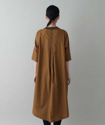 異素材ジョイントワンピース ／日本製／洗える | TRUNK HIROKO  