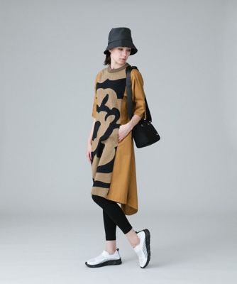 異素材ジョイントワンピース ／日本製／洗える | TRUNK HIROKO  