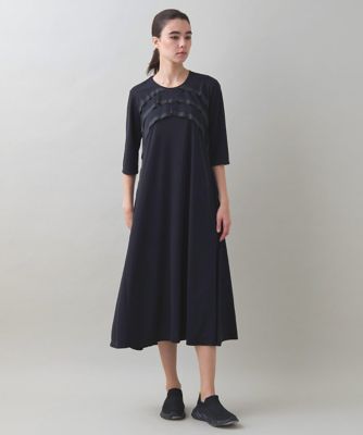 ヒロココシノトランクワンピース ロゴアクセントジャージーワンピース／洗える | TRUNK HIROKO