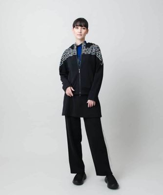 パンツ Hiro サイドパイピングストレッチワイドパンツ／日本製 | HIROKO KOSHINO