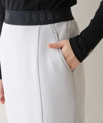 HIROKO KOSHINO タグ付き新品スカートスーツ 軽量タフタイレギュラーヘムデザインスカート／洗える | TRUNK
