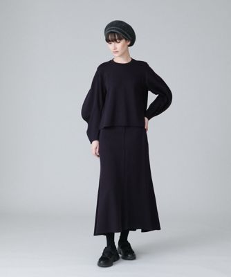 【洗える】Ａラインシルエットロングスカート