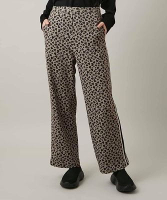 ＜TRUNK HIROKO KOSHINO (Women)＞ハートアニマル柄プリントストレッチパンツ　／洗える