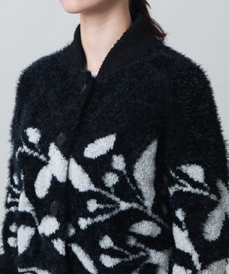 ジャカードニットカーディガン／日本製 | TRUNK HIROKO KOSHINO (Women