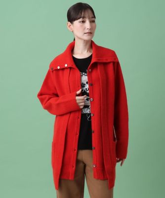 レイヤードライクウールニットコート | TRUNK HIROKO KOSHINO (Women