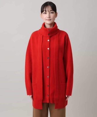 レイヤードライクウールニットコート | TRUNK HIROKO KOSHINO (Women
