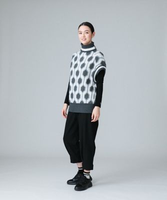 【日本製】ジャカードニットチュニック