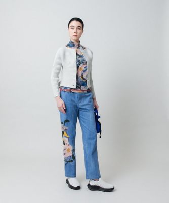 リブニットコンパクトジャケット ／洗える | TRUNK HIROKO KOSHINO