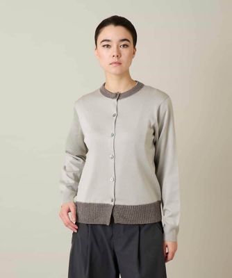 ＜TRUNK HIROKO KOSHINO (Women)＞ソフトラメニットカーディガン