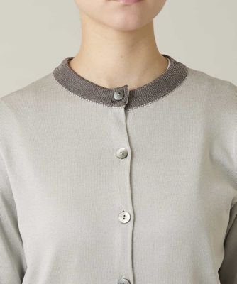 ソフトラメニットカーディガン | TRUNK HIROKO KOSHINO (Women