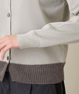 ソフトラメニットカーディガン | TRUNK HIROKO KOSHINO (Women
