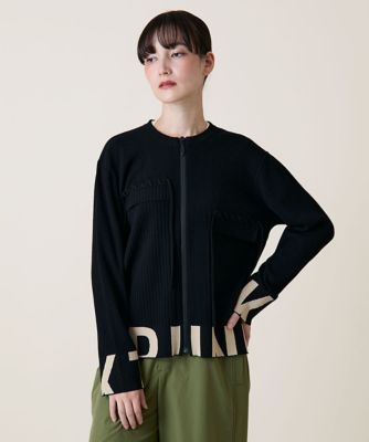 ロゴアクセントニットカーディガン | TRUNK HIROKO KOSHINO (Women