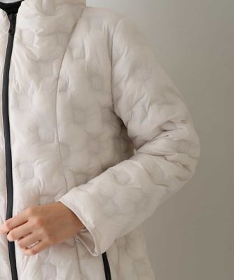 【洗える】ＴＲＵＮＫロゴ中綿入りカジュアルコート