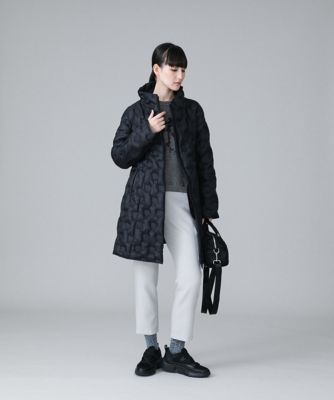【洗える】ＴＲＵＮＫロゴ中綿入りカジュアルコート