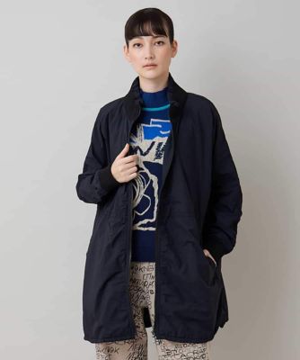 TRUNK HIROKO KOSHINO コート 異素材切替タフタコート | TRUNK HIROKO KOSHINO (Women