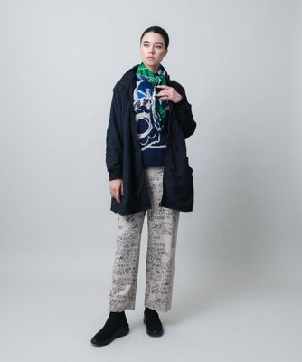 ギャザーデザインコート／洗える | TRUNK HIROKO KOSHINO (Women