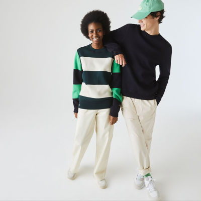 ＜LACOSTE＞ＬＡＣＯＳＴＥ　Ｌ！ＶＥリバーシブルコットンニットセーター