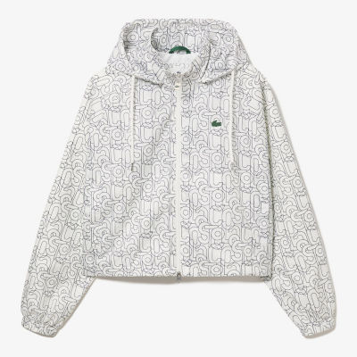 ＜LACOSTE＞ＬＡＣＯＳＴＥ　Ｌ！ＶＥ　モノグラムテキスタイルトラックジャケット