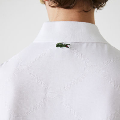 ＬＡＣＯＳＴＥ Ｌ！ＶＥ総柄ジャカードポロシャツ の通販 | 三越