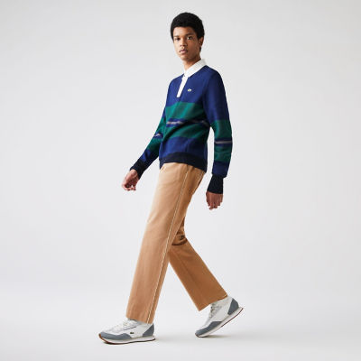 ＬＡＣＯＳＴＥ Ｌ！ＶＥサイドパイピングチノパンツ | ファッション