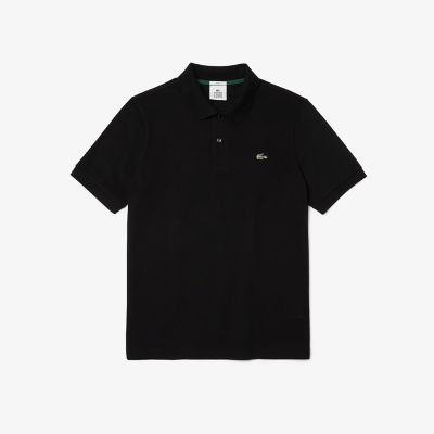 ＬＡＣＯＳＴＥ Ｌ！ＶＥメタルバッジプレーンポロシャツ 