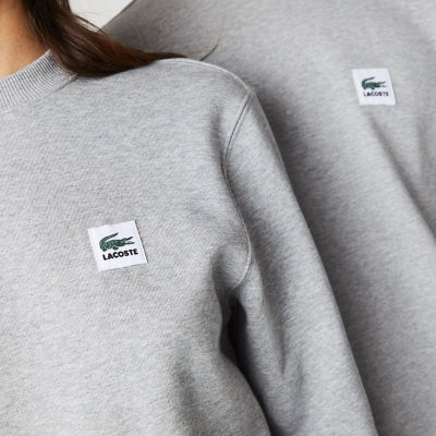 ＬＡＣＯＳＴＥ Ｌ！ＶＥスクエア織ネームクルーネックスウェット