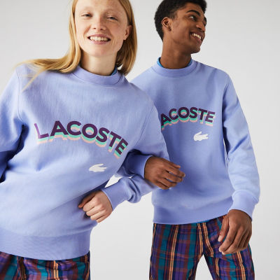 ＜LACOSTE＞ＬＡＣＯＳＴＥ　Ｌ！ＶＥ　３Ｄアーチネームクルーネックスウェット