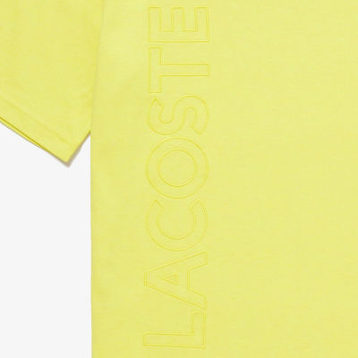 ＬＡＣＯＳＴＥ　Ｌ！ＶＥ　ネームステッチクルーネックＴシャツ