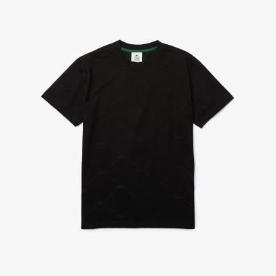 ＬＡＣＯＳＴＥ Ｌ！ＶＥワントーンジャカードニットＴシャツ