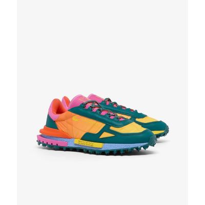 ＜LACOSTE＞メンズ　ＥＬＩＴＥ　ＡＣＴＩＶＥ　１２６１　ＳＭＡ　グラデーションカラー　エリートアクティブ　スニーカー