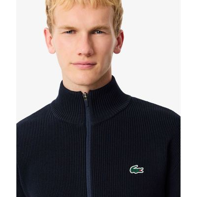 コットンブレンドジップアップセーター | LACOSTE/ラコステ | 三越