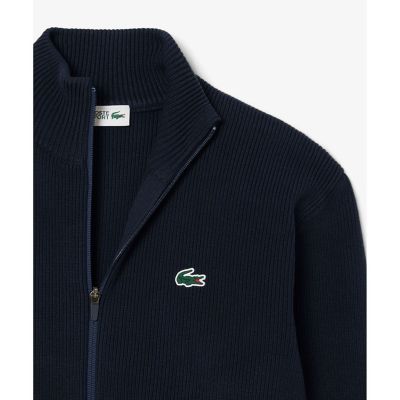 コットンブレンドジップアップセーター | LACOSTE/ラコステ | 三越