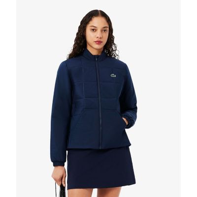 UPF50 UVカット ダミーキルティング撥水ゴルフジャケット