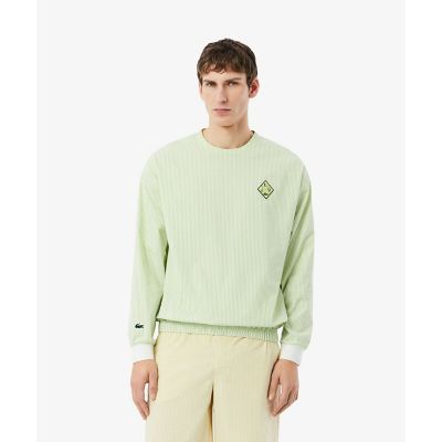 ＜LACOSTE＞ウルトラドライシ　アサッカーゴルフプルオーバーシャツ