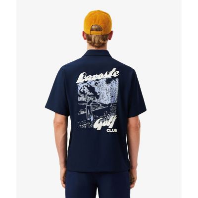 ＜LACOSTE＞ラコステゴルフウルトラドライボタンシャツ