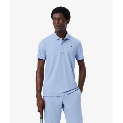 ラコステ ポロシャツ L 水色 ウルトラドライ 新品タグ付 人気 定番 LACOSTE（ラコステ） ポロシャツ ウルトラドライ鹿の子地ポロシャツ