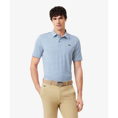 ＜LACOSTE＞ウルトラドライ　ボーダーゴルフポロシャツ