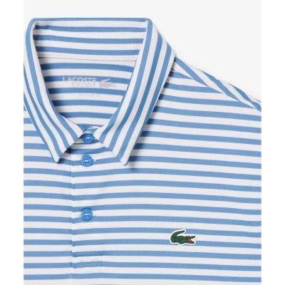 【新品未使用】LACOSTE（ラコステ）ゴルフウェア ストライプ ポロシャツ ウルトラドライ ボーダーゴルフポロシャツ | LACOSTE/ラコステ | 三越