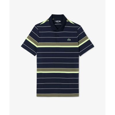 LACOSTE/ラコステ ウルトラドライボーダーゴルフポロシャツ ネイビー トップス【三越伊勢丹/公式】