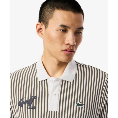 ヒートコントロールストライプポロシャツ | LACOSTE/ラコステ