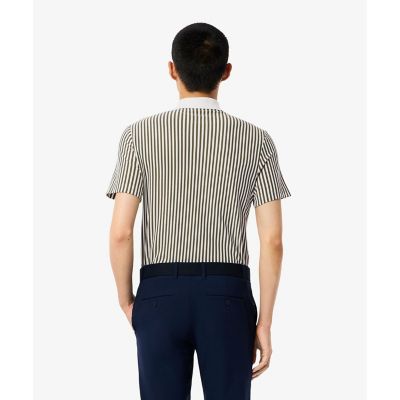 Lacoste Sportストライプ ポロシャツ＆ショートパンツ セット Lacoste Sportストライプ ポロシャツ＆ショートパンツ セット