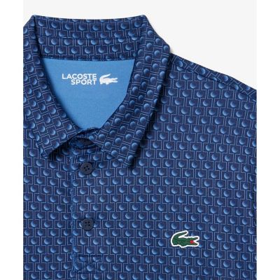 総柄ゴルフプリント ウルトラドライストレッチポロシャツ | LACOSTE